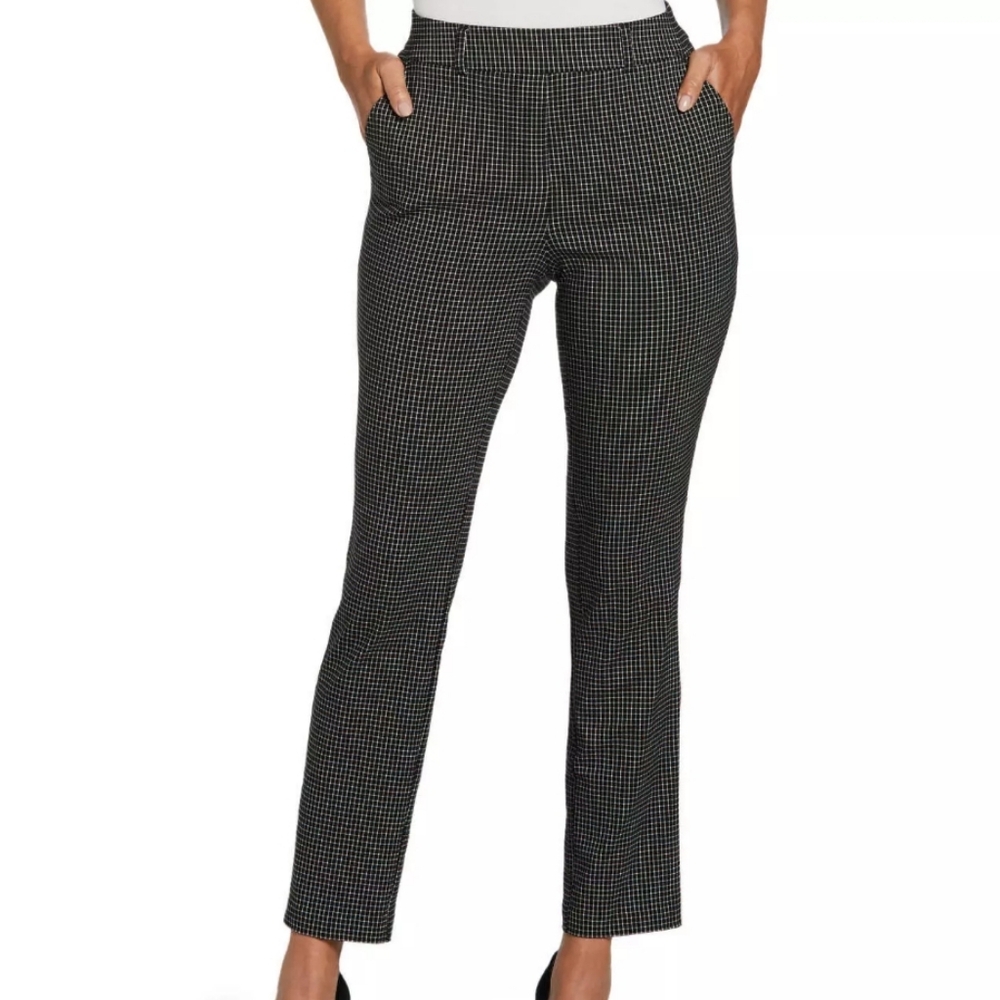 Nwt black Rafaella stretch pants. Size 8